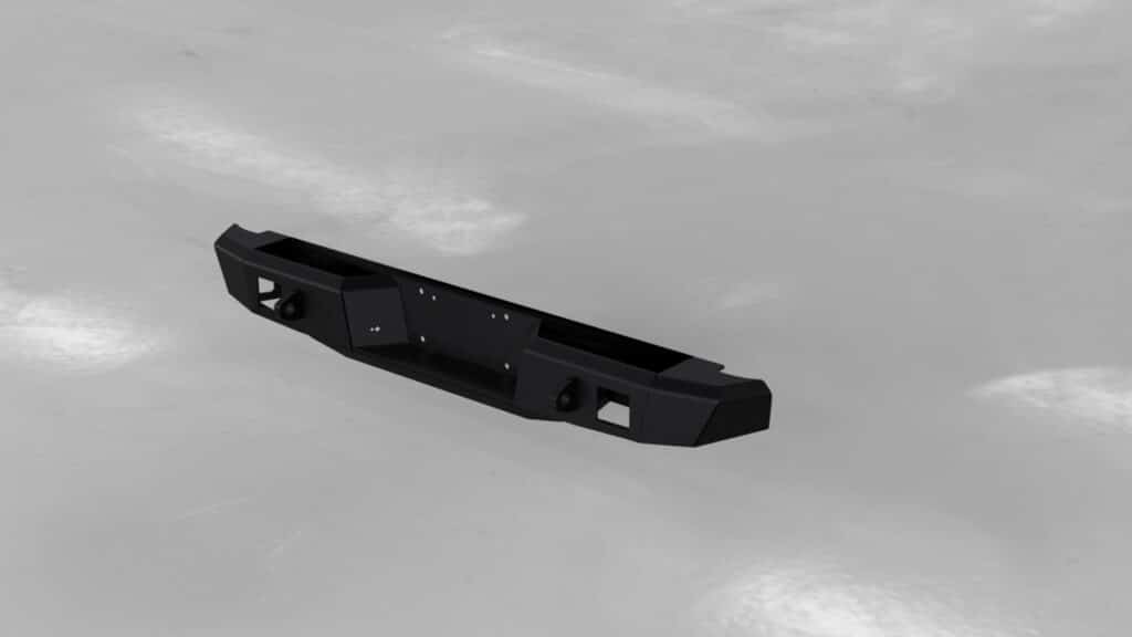 TopAlpha Front Bumper Reinforcement Crossmember For 1998-2000 Toyota Tacoma 4WD – Primed Steel - View #2