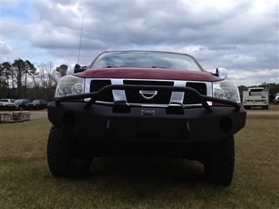 2004-2015 Nissan Titan Front Winch Bumper Pre-Runner - Image 5