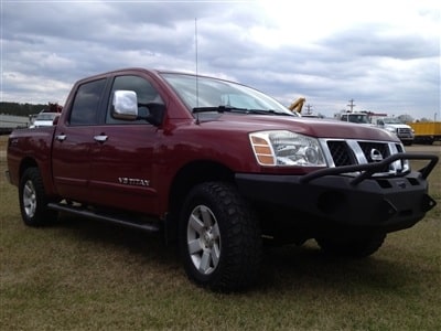 2004-2015 Nissan Titan Front Winch Bumper Pre-Runner - Image 4