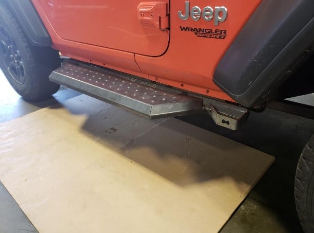 2018-2024 Jeep Wrangler JL 2 Door Running Boards