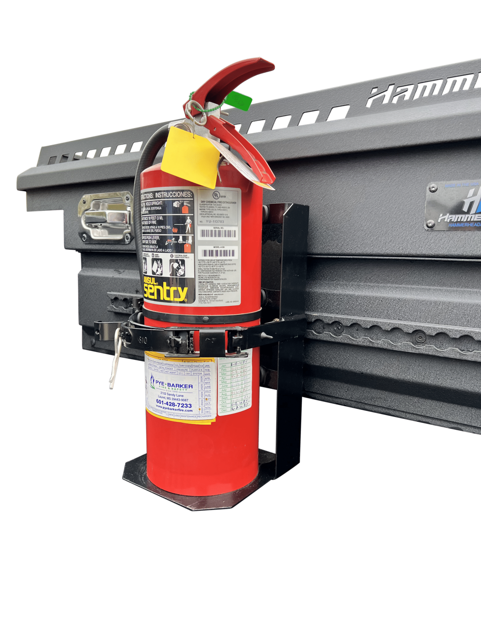 Armor Box Fire Extinguisher Kit Hammerhead Armor