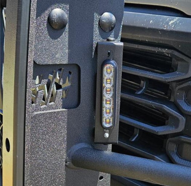 Vertical Light Bracket for PPV Push Bar