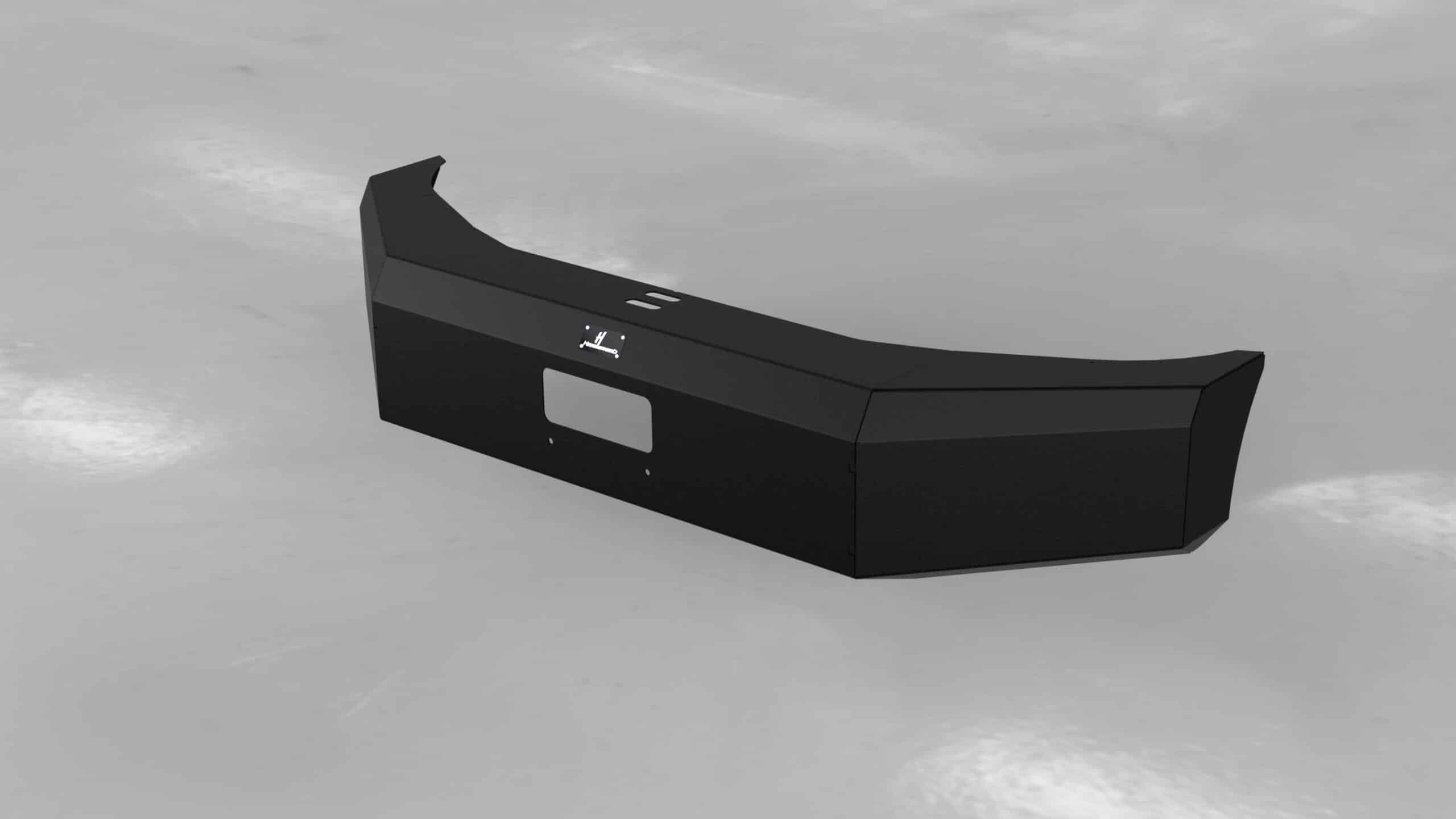 2019 - 2025 International MV Front Non-Winch Bumper - Image 2