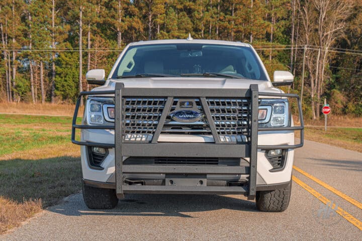 Level 2: 2022-2024 Ford Expedition Push Bar with Half Wings