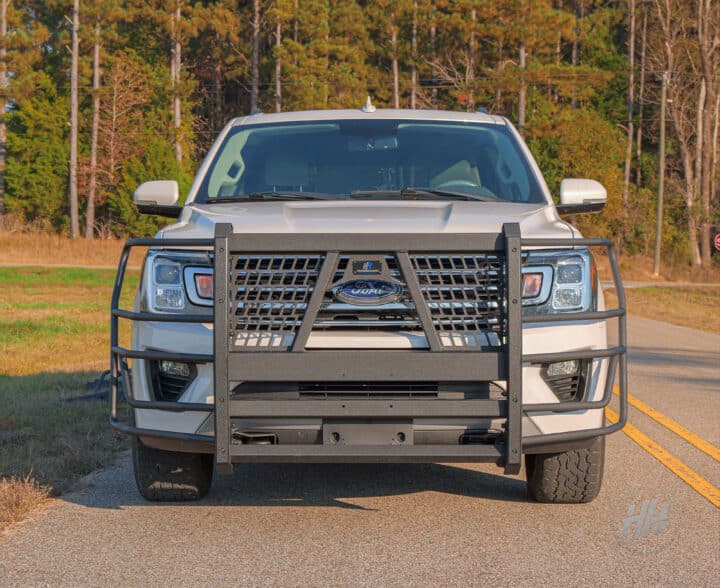 Level 3: 2022-2024 Ford Expedition Push Bar with Full Wings