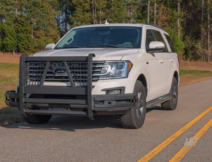Level 4: 2022-2024 Ford Expedition Push Bar with Lower Impact Bars