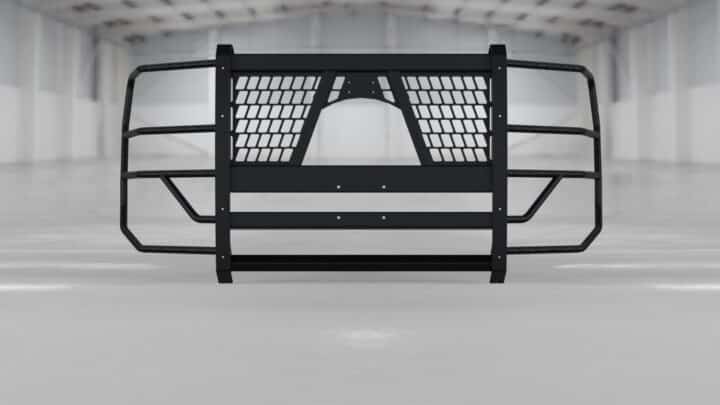 Level 3: 2022-2025 Chevrolet Silverado 1500 PPV/SSV Push Bar with Full Wings