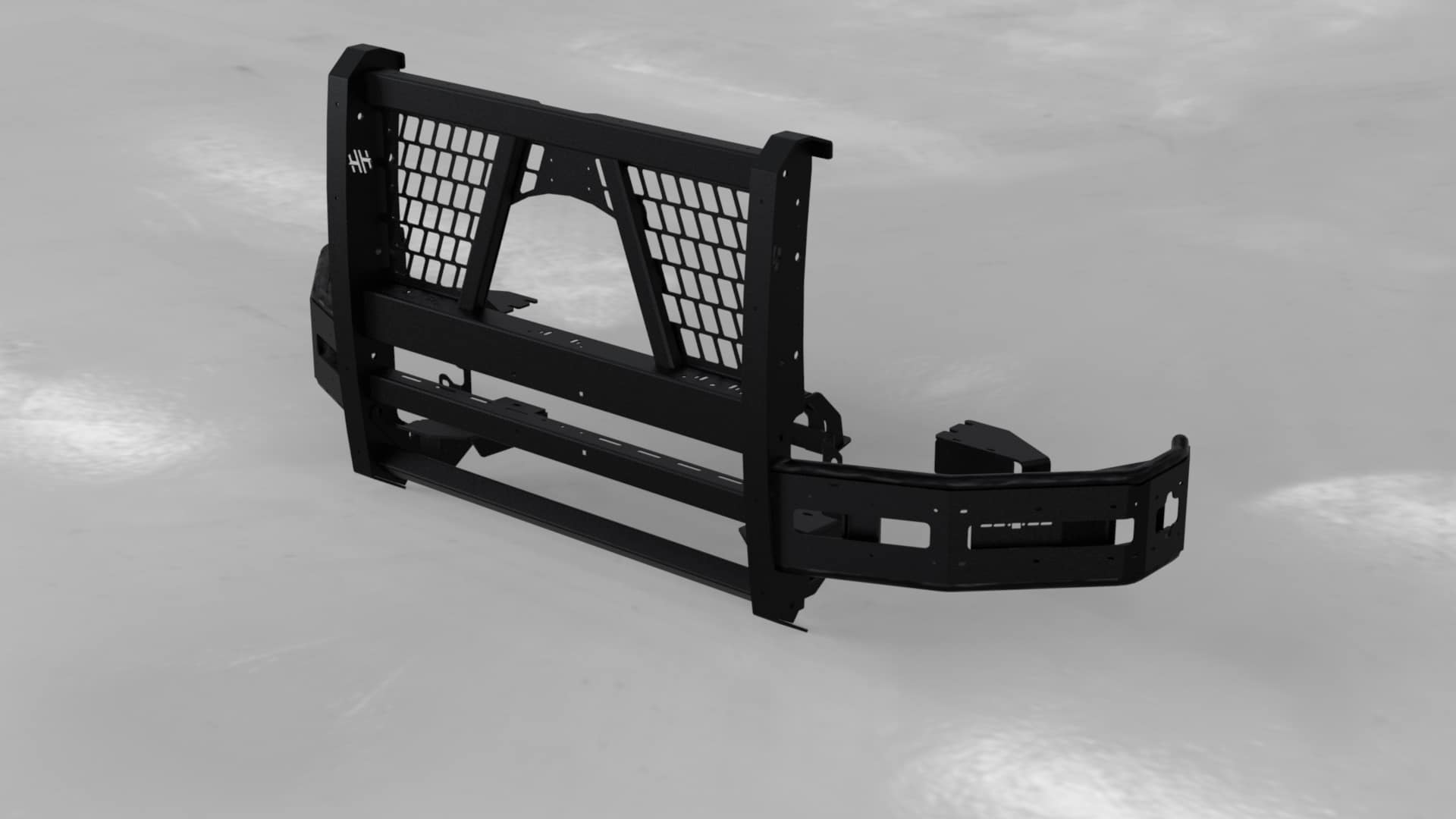 Level 4: 2022-2025 Chevrolet Silverado 1500 PPV/SSV Push Bar with Lower Impact Bars - Image 5